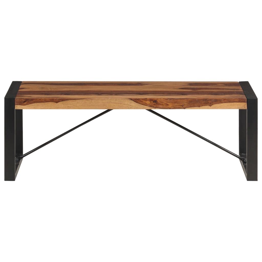 Brown Solid Sheesham Wood Coffee Table P6512