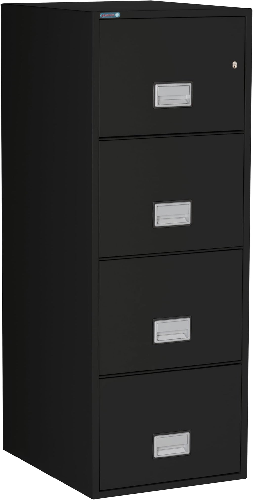 Black 4-Drawer Legal Fireproof File Cabinet A259702