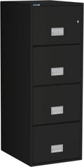 Black 4-Drawer Legal Fireproof File Cabinet A259702