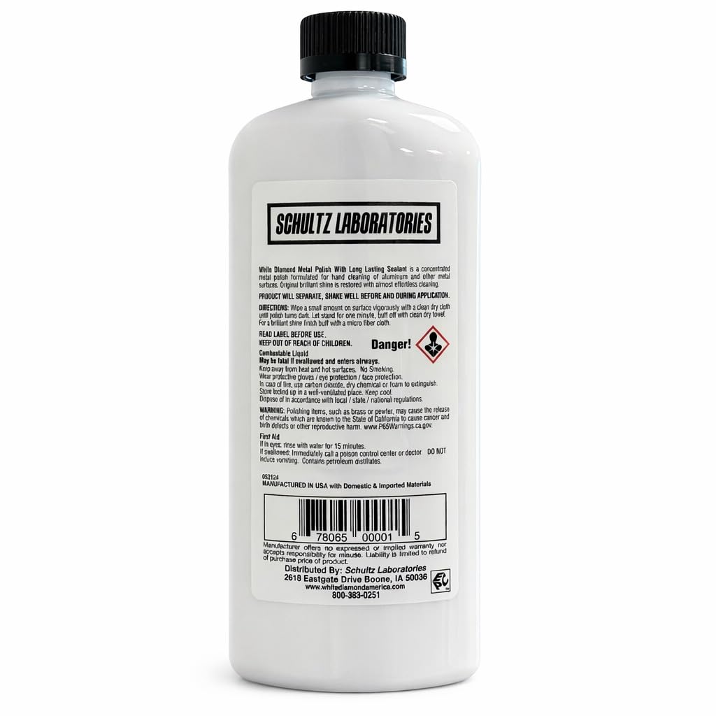 White Diamond Metal Polish & Sealant 3 Pack C6843