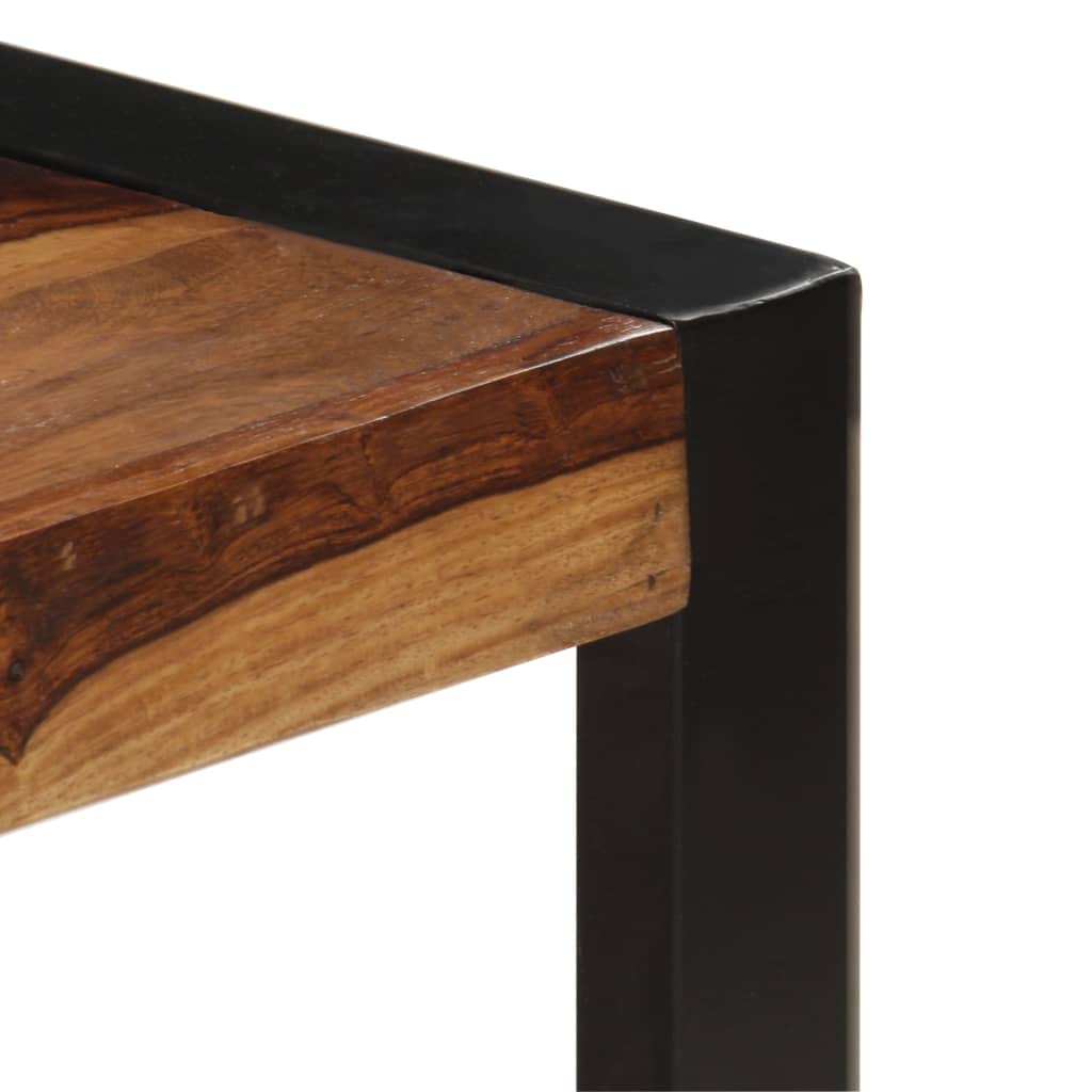 Brown Solid Sheesham Wood Coffee Table P6512