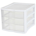 3 Drawer Clear Storage Organizer P358
