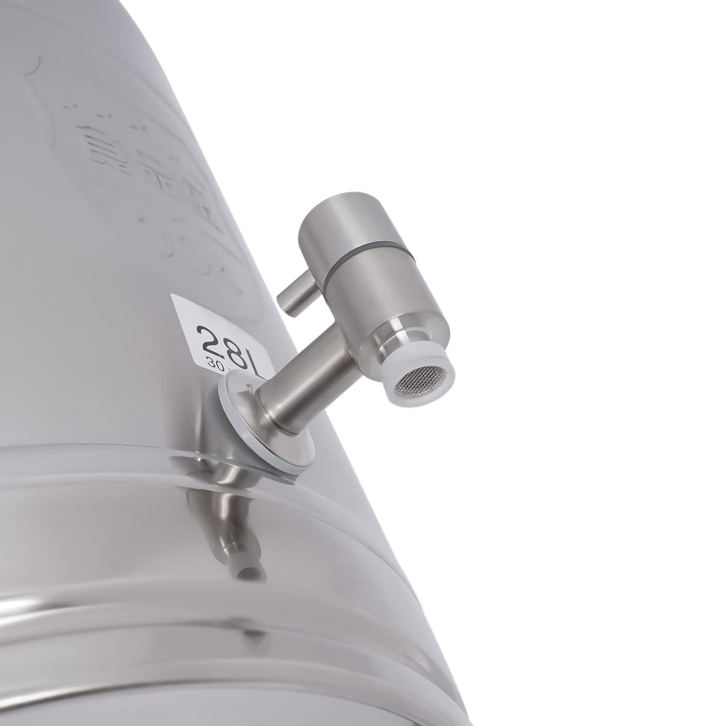 28L Stainless Steel Milk Can with Faucet & Lid A929207