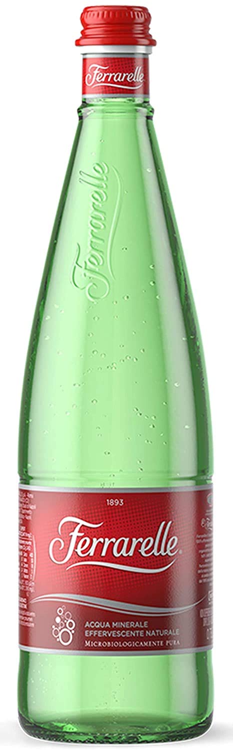 Sparkling Natural Mineral Water 11.2 Oz Glass Bottle 6 Pack C9171