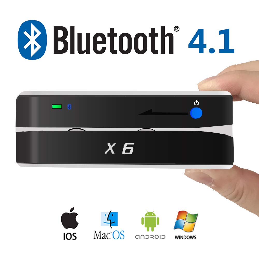 Bluetooth Magnetic Card Reader Writer USB 3 Tracks P37508
