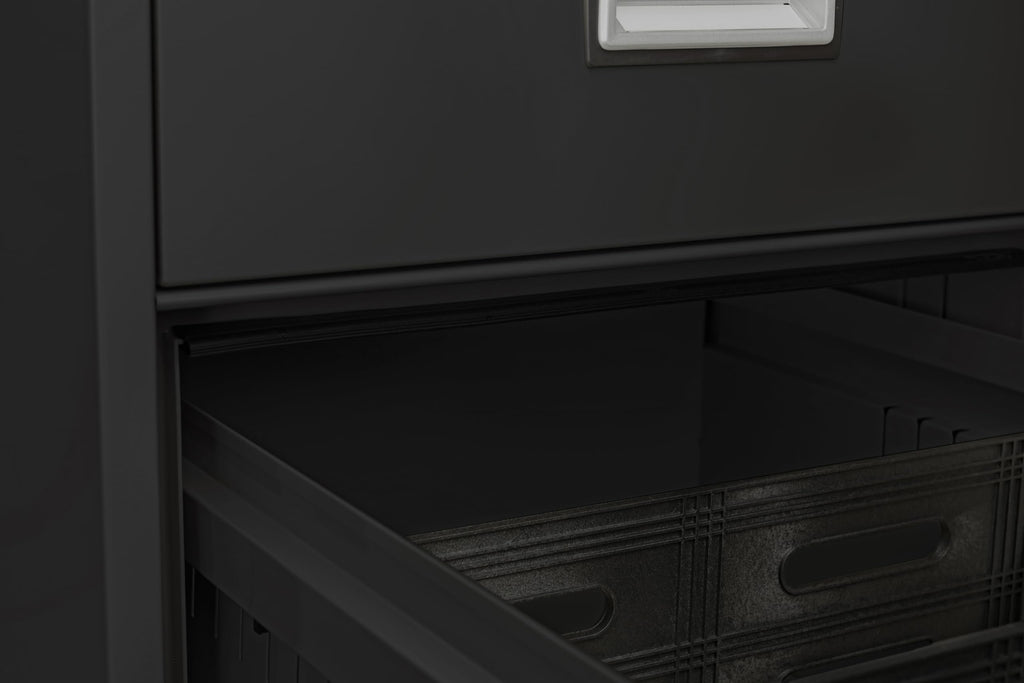 Black 4-Drawer Legal Fireproof File Cabinet A259702
