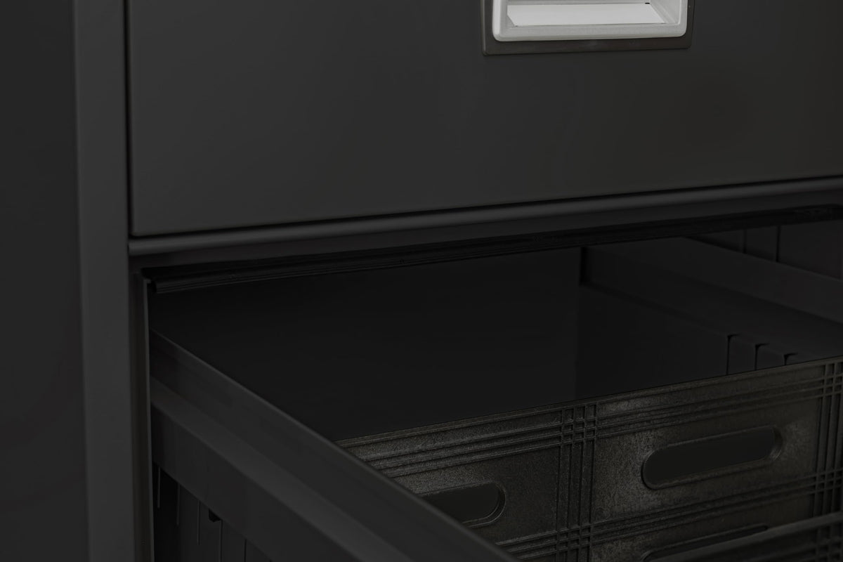 Black 4-Drawer Legal Fireproof File Cabinet A259702