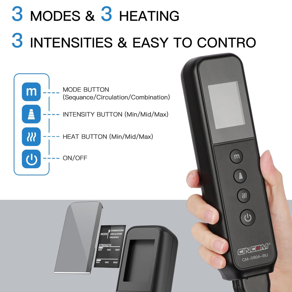 Leg Massager with Heat and Compression T2803