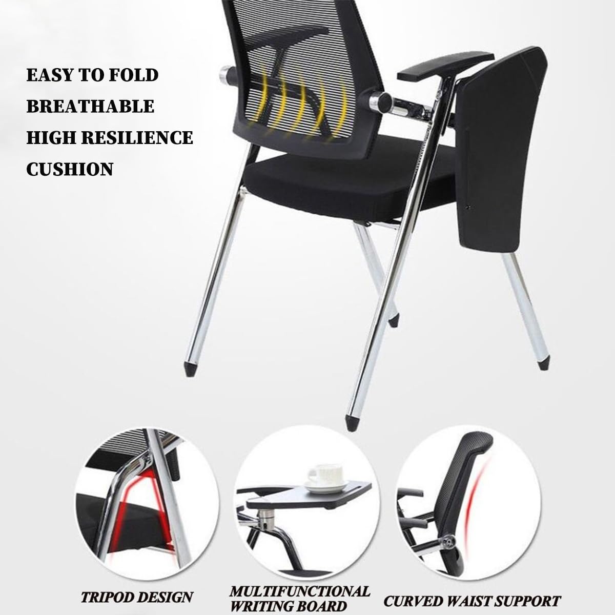 Mesh Ergonomic Office Chair with Cup Holder C98194