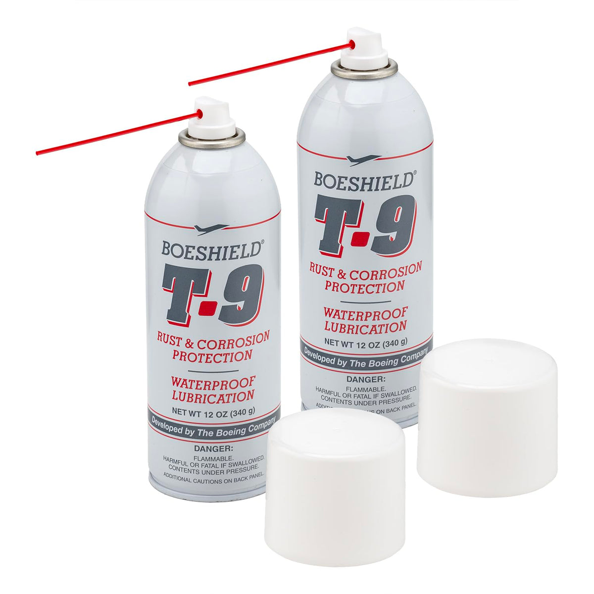 Waterproof Wax-Based Lubricant & Corrosion Inhibitor, 12 oz Aerosol, Pack of 2 J5452