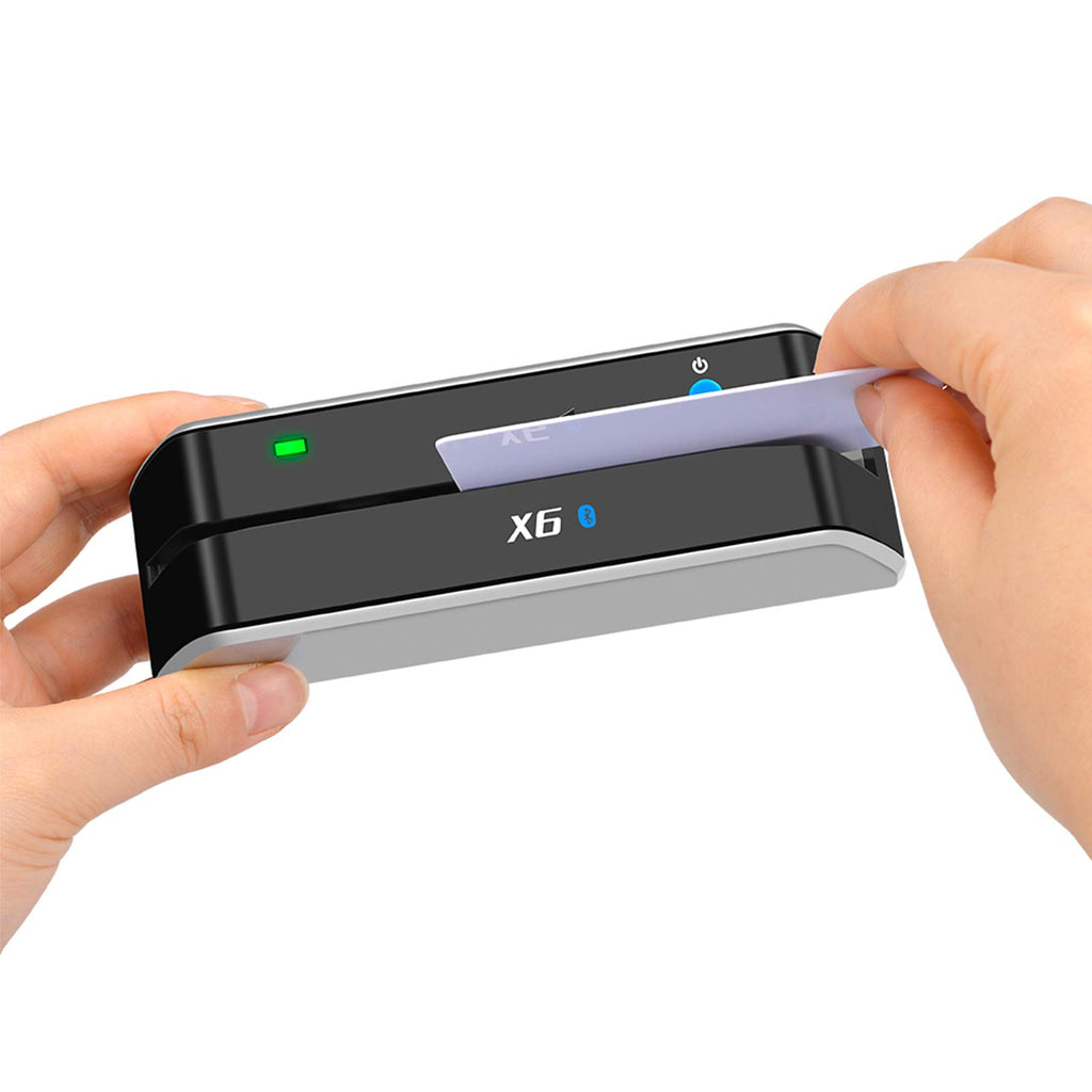 Bluetooth Magnetic Card Reader Writer USB 3 Tracks P37508