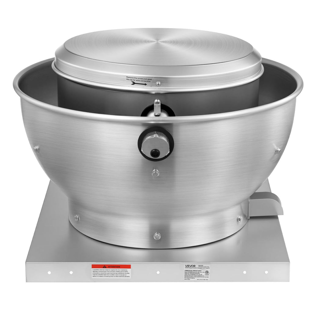 Commercial Kitchen Exhaust Fan 2109 CFM 0.75HP W24943