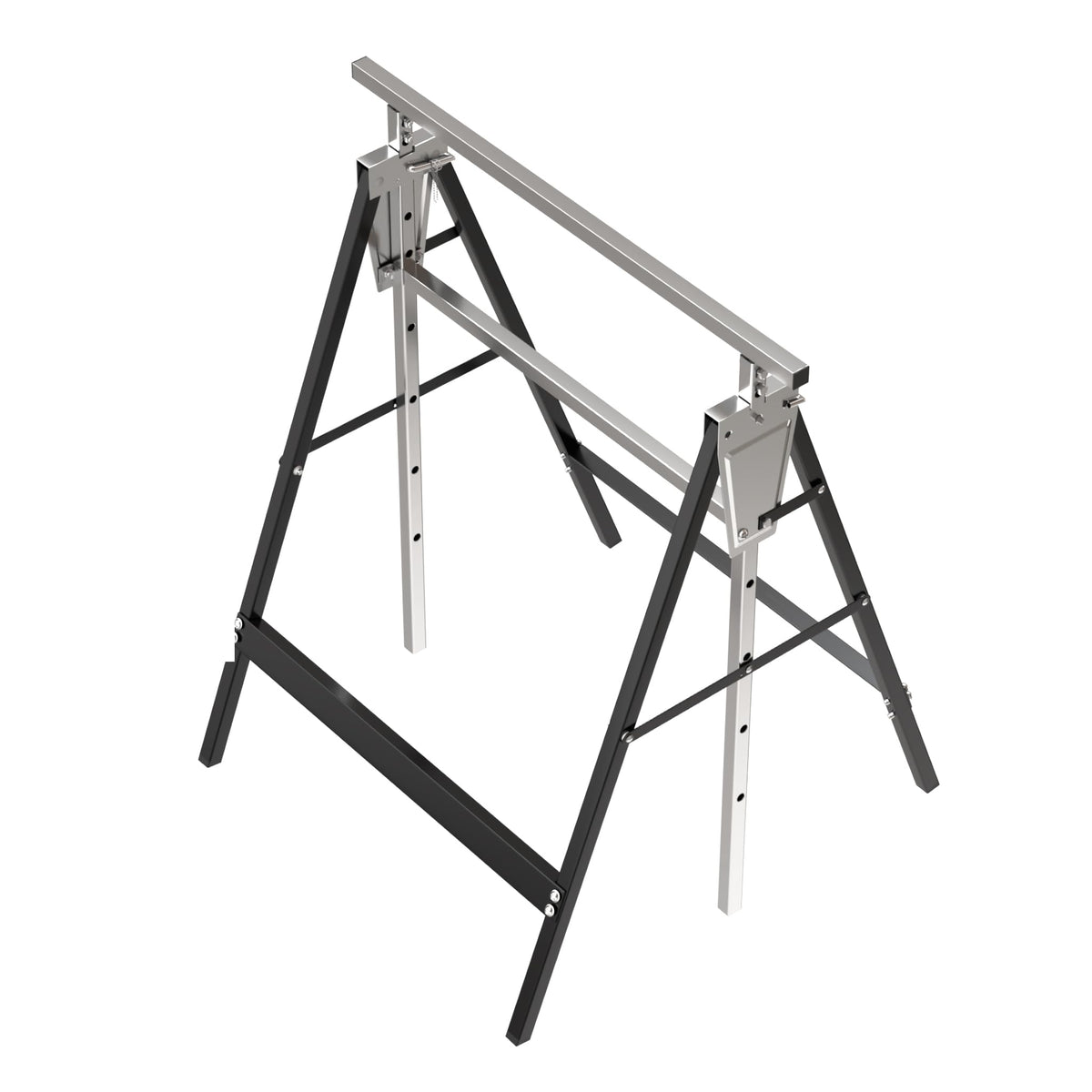 2 Pack Folding Adjustable Heavy Duty Saw Horses 330 lbs Capacity U6473