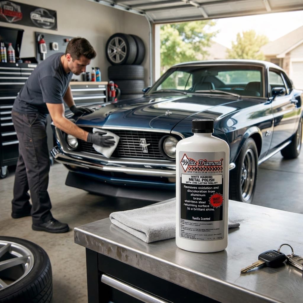 White Diamond Metal Polish & Sealant 3 Pack C6843