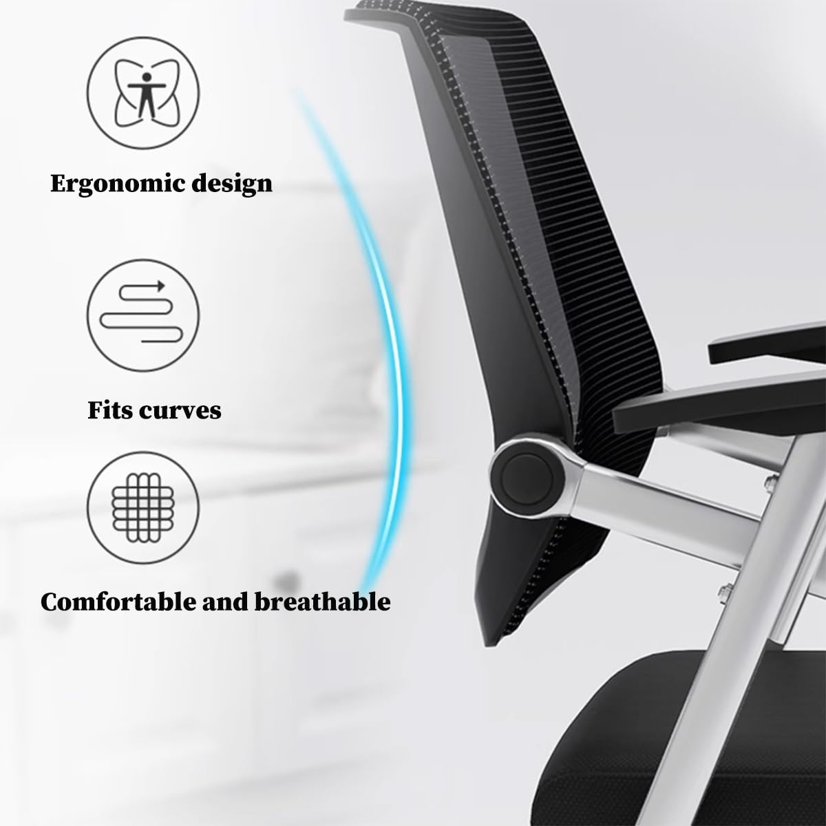 Mesh Ergonomic Office Chair with Cup Holder C98194