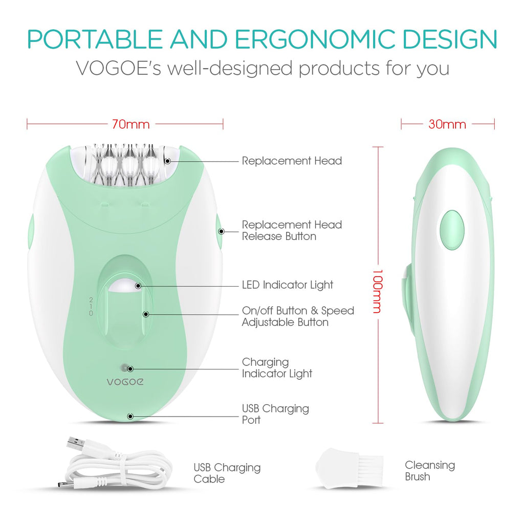 Cordless Epilator Hair Removal A34622