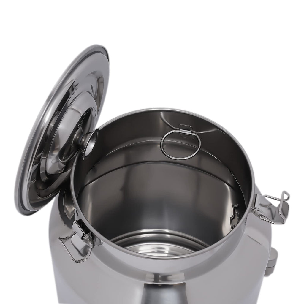 28L Stainless Steel Milk Can with Faucet & Lid A929207