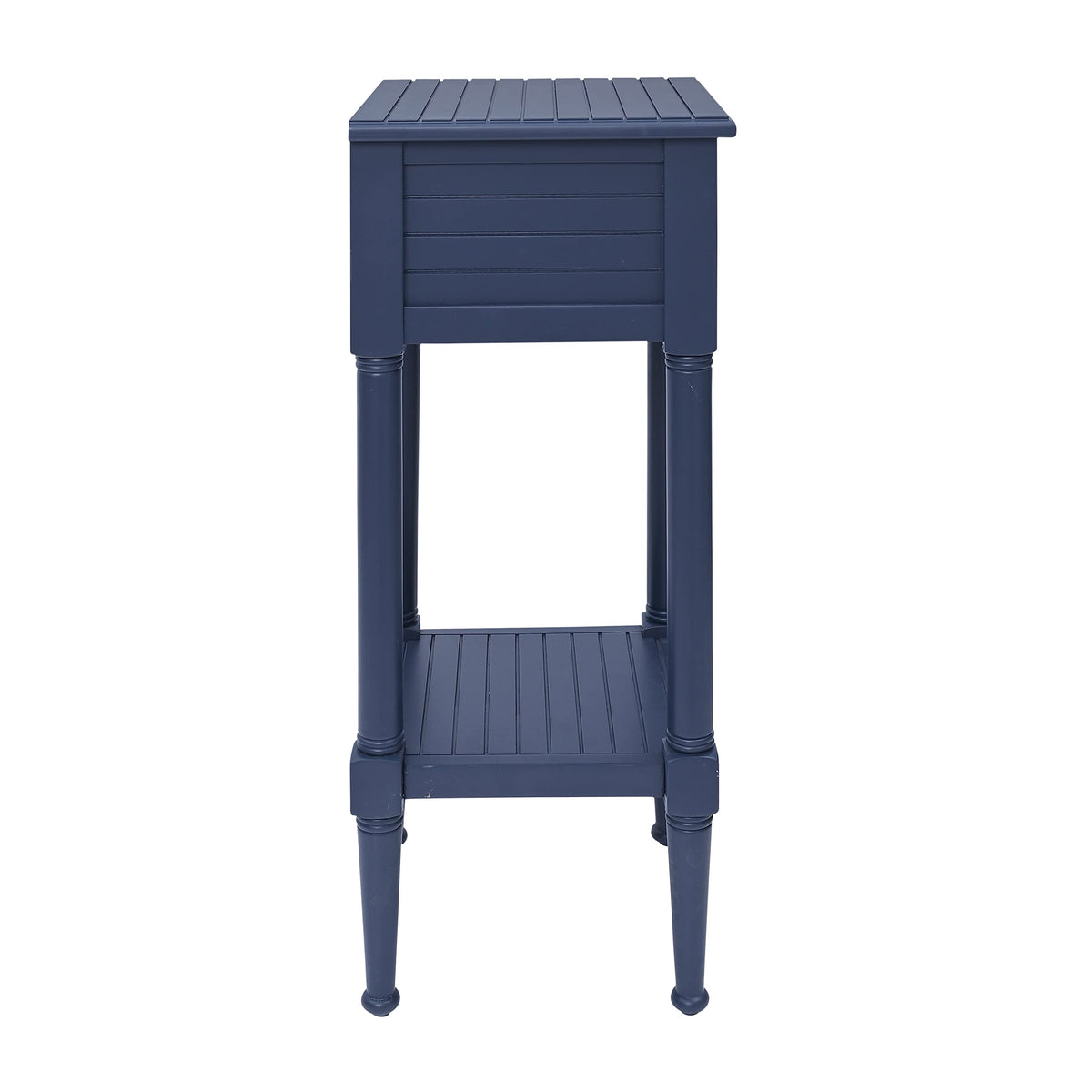 Navy Small Accent Table with Storage G632538