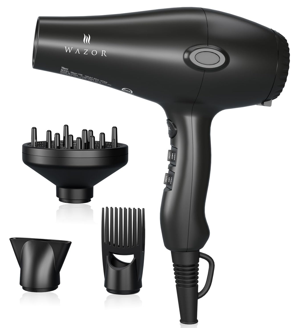 1875W Ionic Hair Dryer with Diffuser M10482