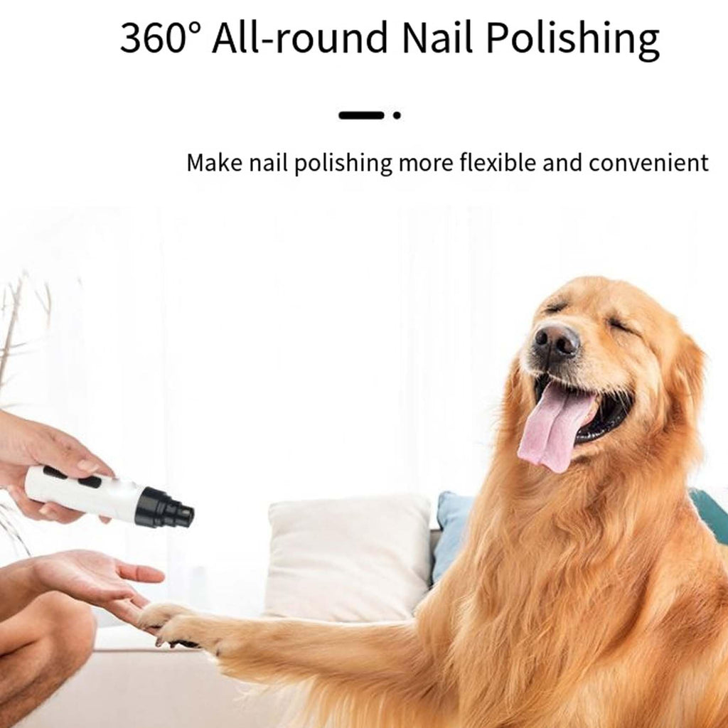 Silent Dog Nail Grinder with LED Light R9477