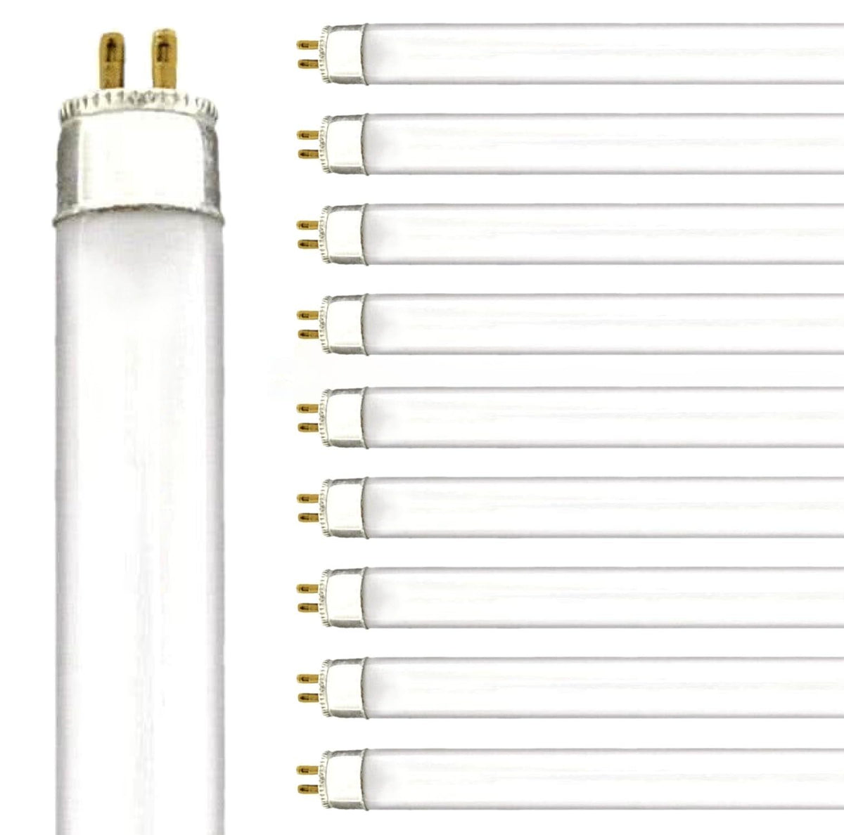 24W 5000K T5 Fluorescent Bulb 24 Inch G5 Bipin Base Pack of 10 R111511
