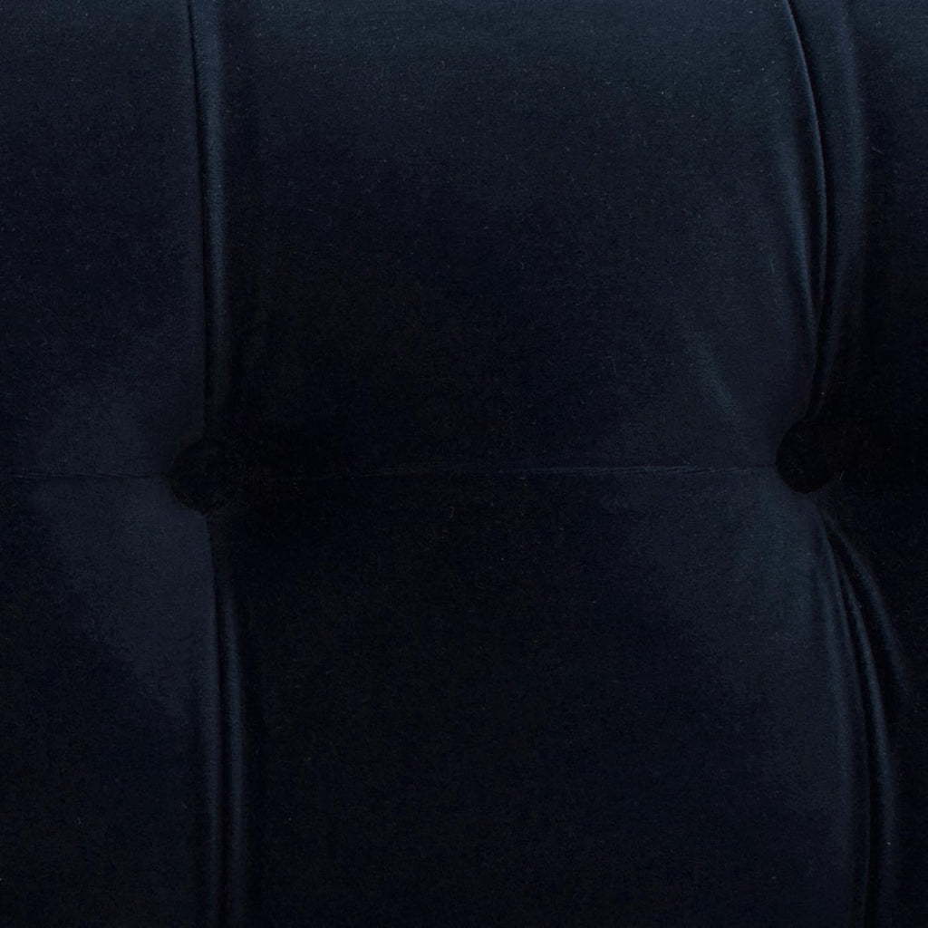 Dark Navy Blue Performance Velvet Tufted Sofa U412