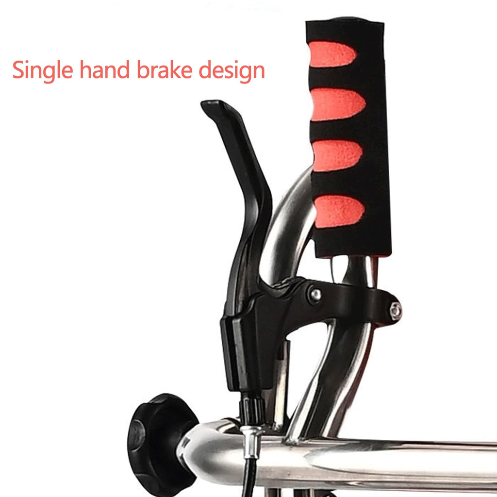 Height Adjustable Kids Upright Walker with Seat R812580