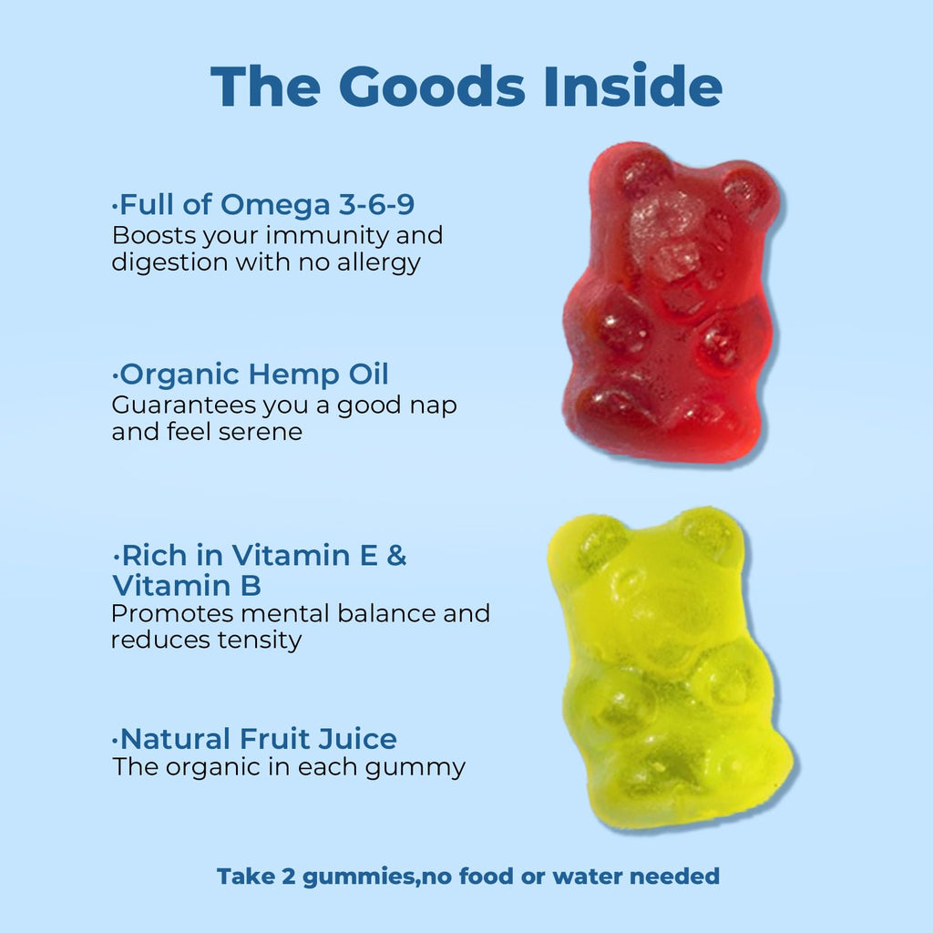 Hemp Gummies Extra Strength Natural Hemp Oil Extract H361