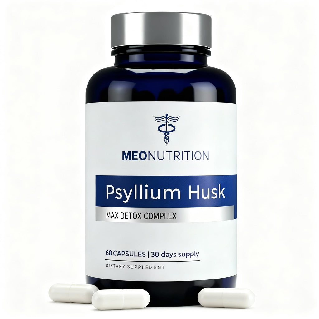 1520mg Psyllium Husk Capsules with Probiotics & Fiber R5969