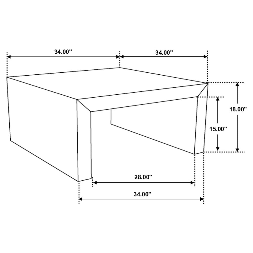 Solid Wood Coffee Table N219