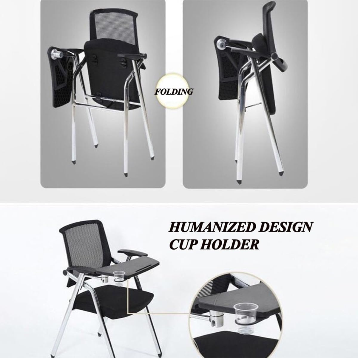 Mesh Ergonomic Office Chair with Cup Holder C98194