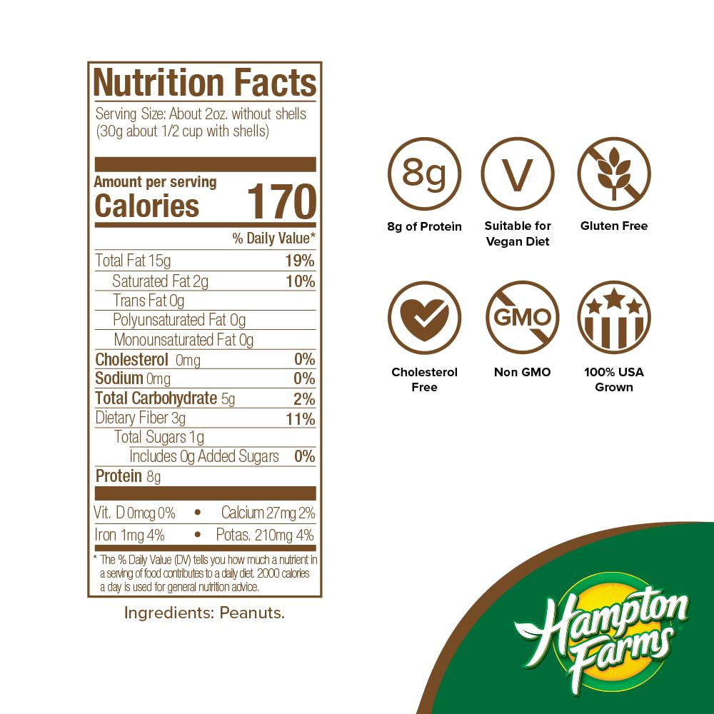 Jumbo Raw Natural In-Shell Peanuts 25 lb. Box C7359