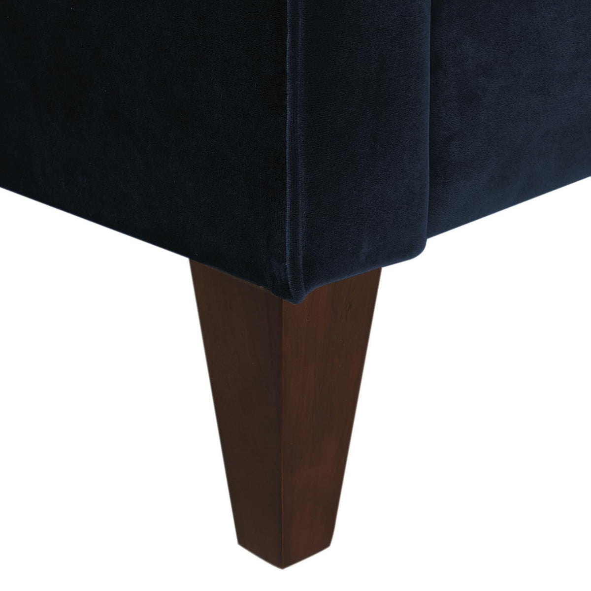 Dark Navy Blue Performance Velvet Tufted Sofa U412