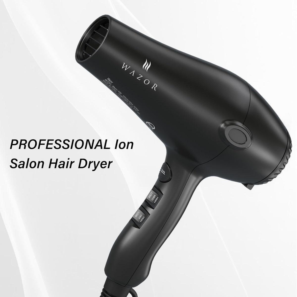 1875W Ionic Hair Dryer with Diffuser M10482