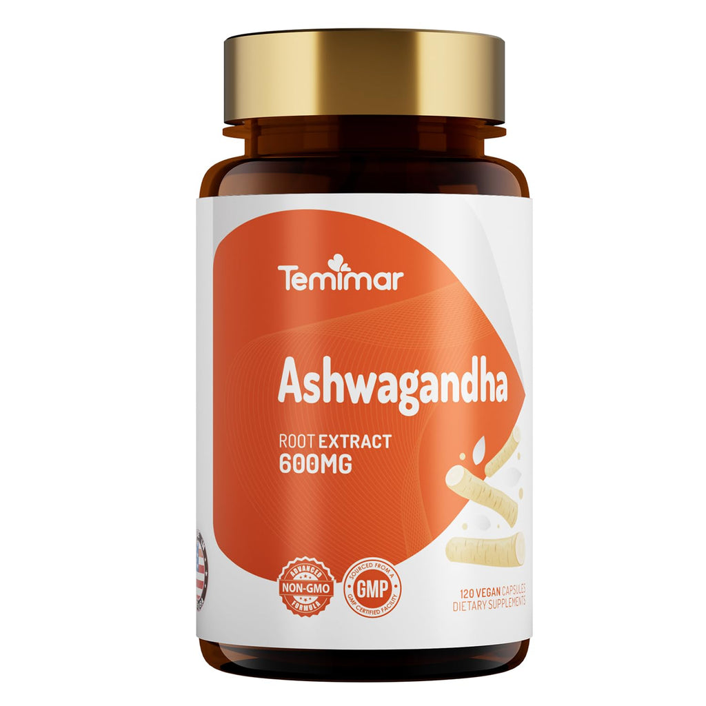 Ashwagandha Root Extract 600mg 120 Capsules J274758