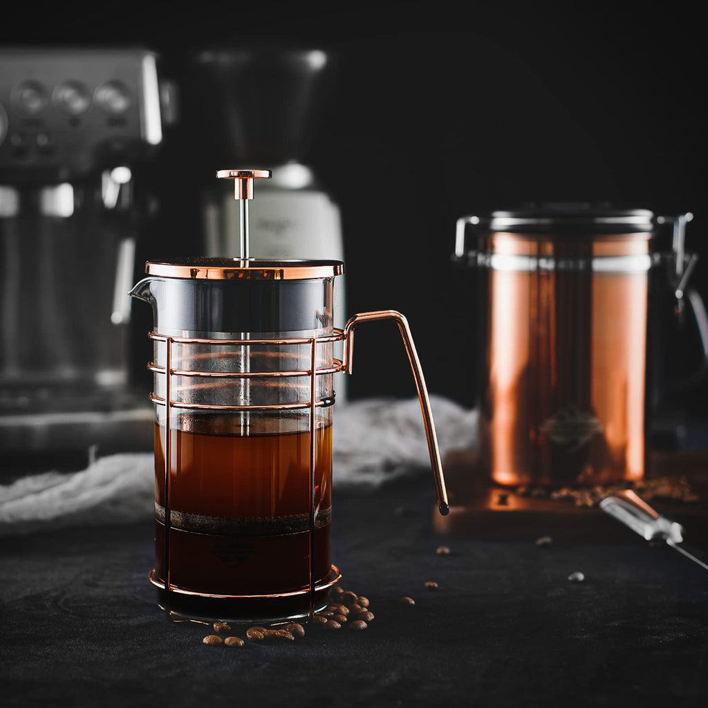 Small Stainless Steel French Coffee Press 34 Ounce L328867