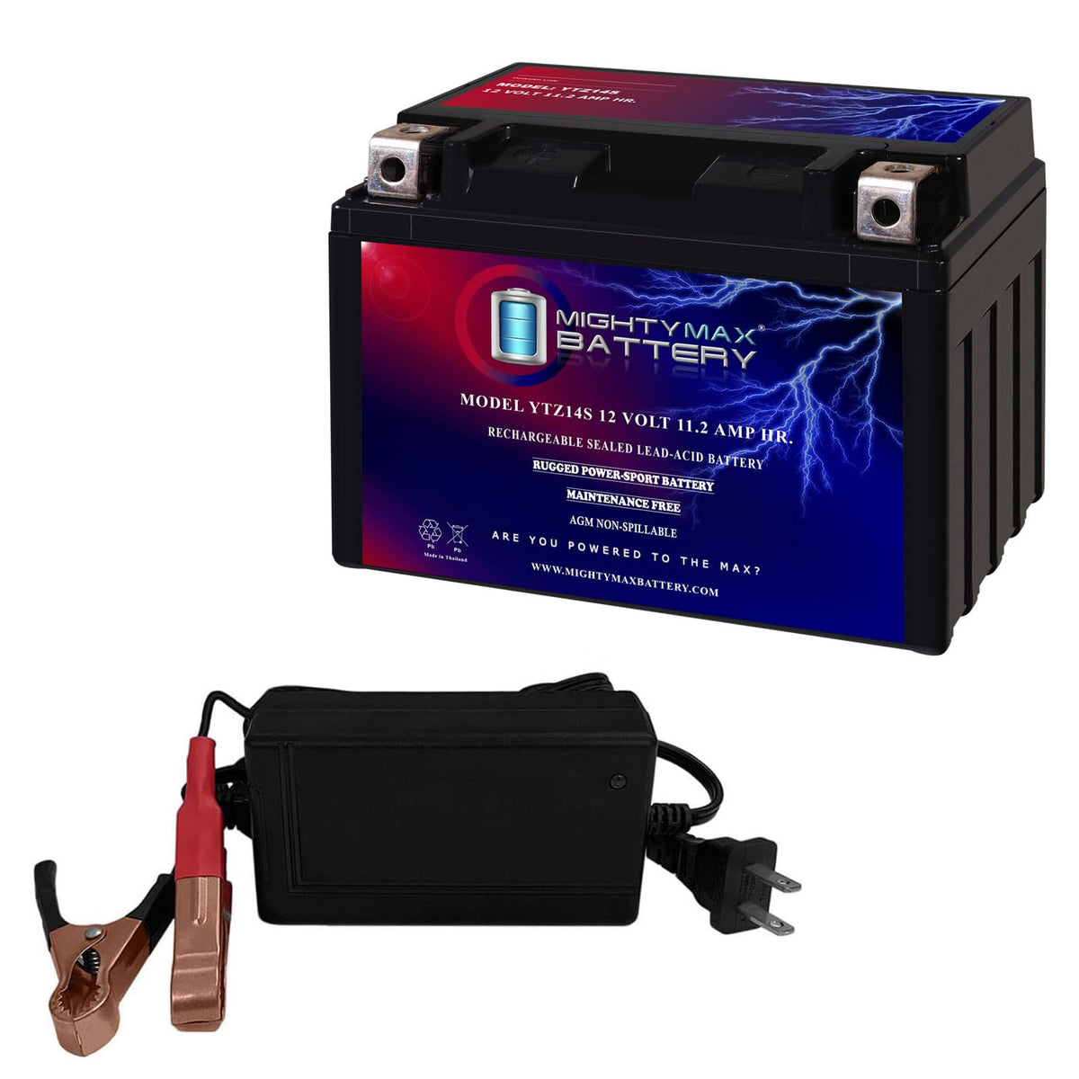 12V Battery with 2Amp Charger M950869