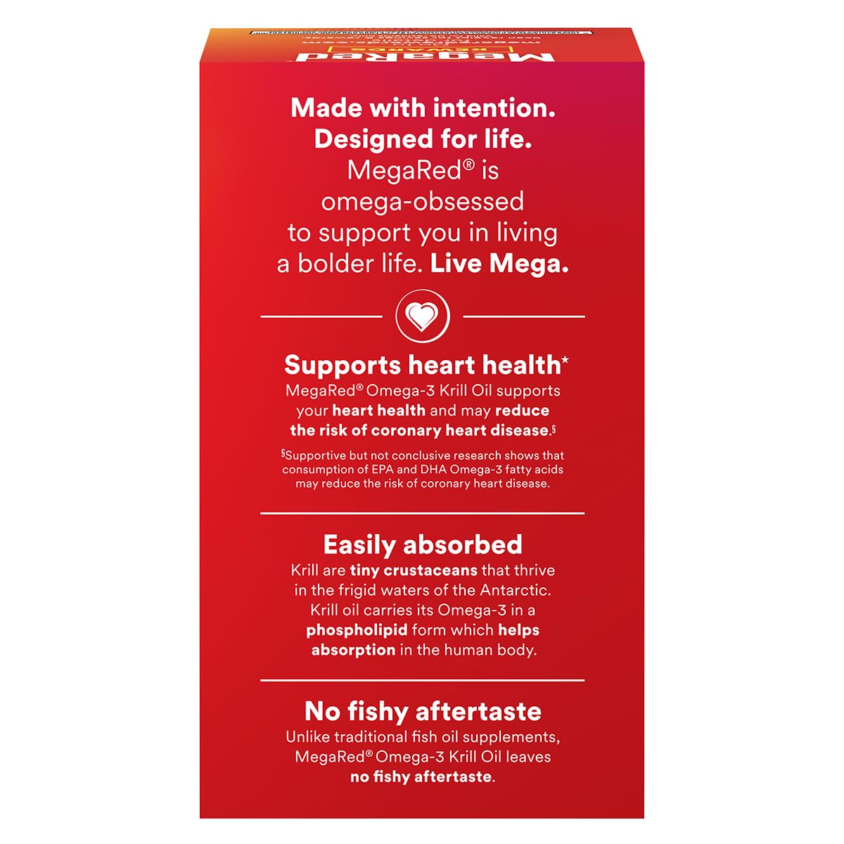 500mg Omega-3 Krill Oil Softgels 80 Count 2 Pack L3647