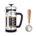 Stainless Steel French Press 12 oz with Measuring Coffee Spoon M46033