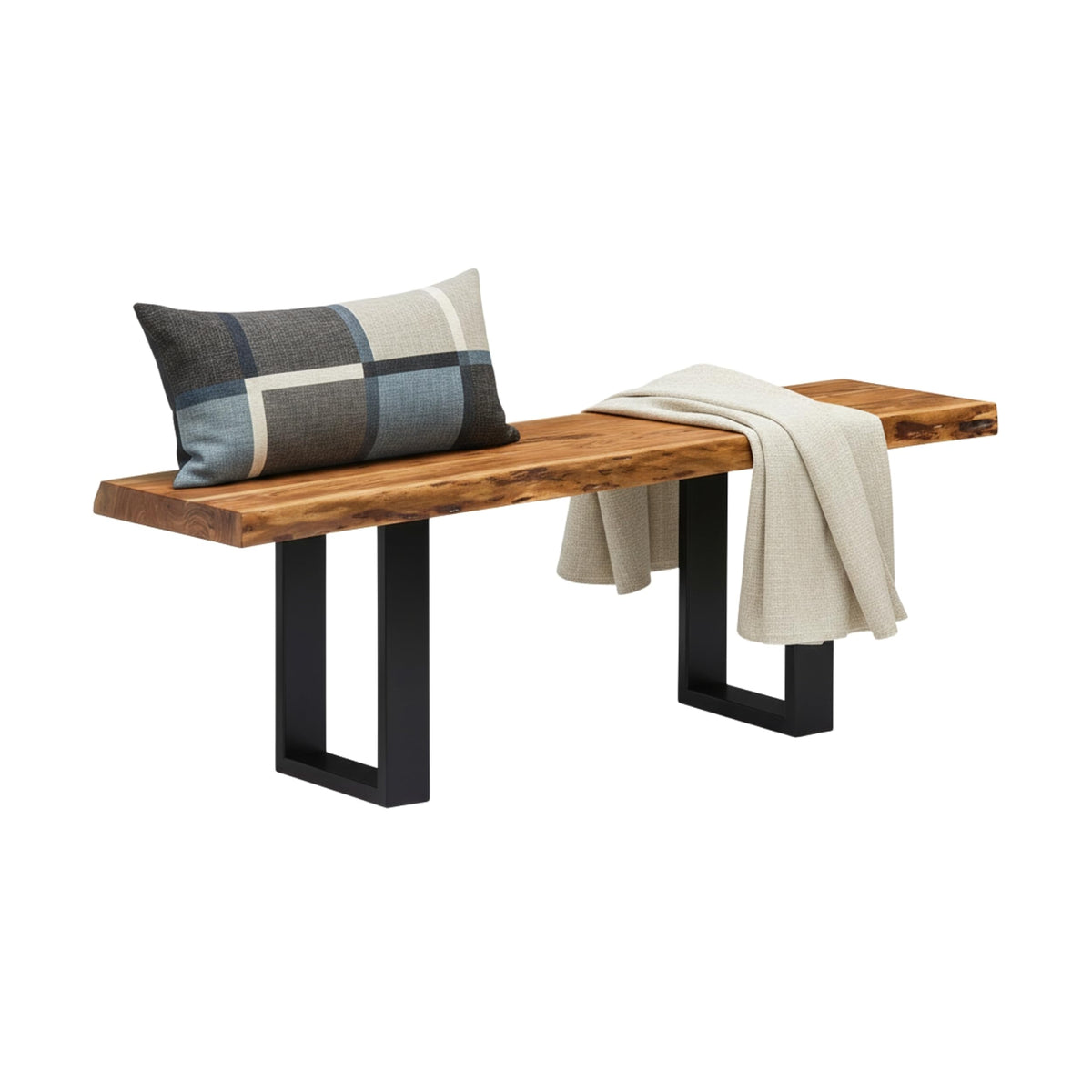 Solid Wood Entryway Bench K969