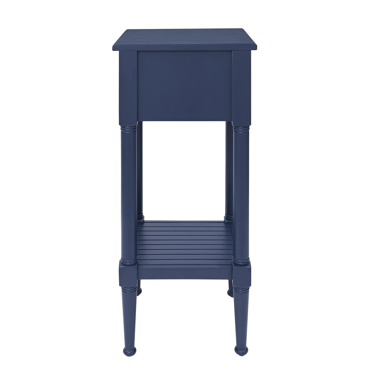 Navy Small Accent Table with Storage G632538