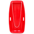 35in Kids Plastic Toboggan Snow Sled with Pull Rope Y60455