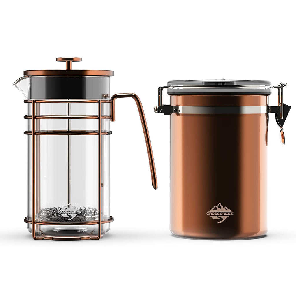 Small Stainless Steel French Coffee Press 34 Ounce L328867