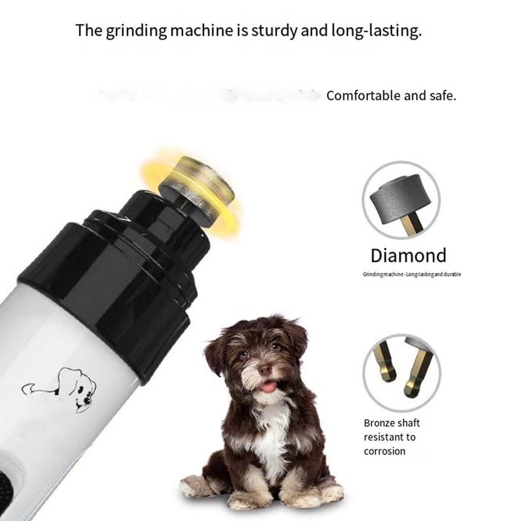 Silent Dog Nail Grinder with LED Light R9477
