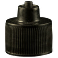 Black Luer Lock Bottle Cap 20-410 Bag of 100 D564099