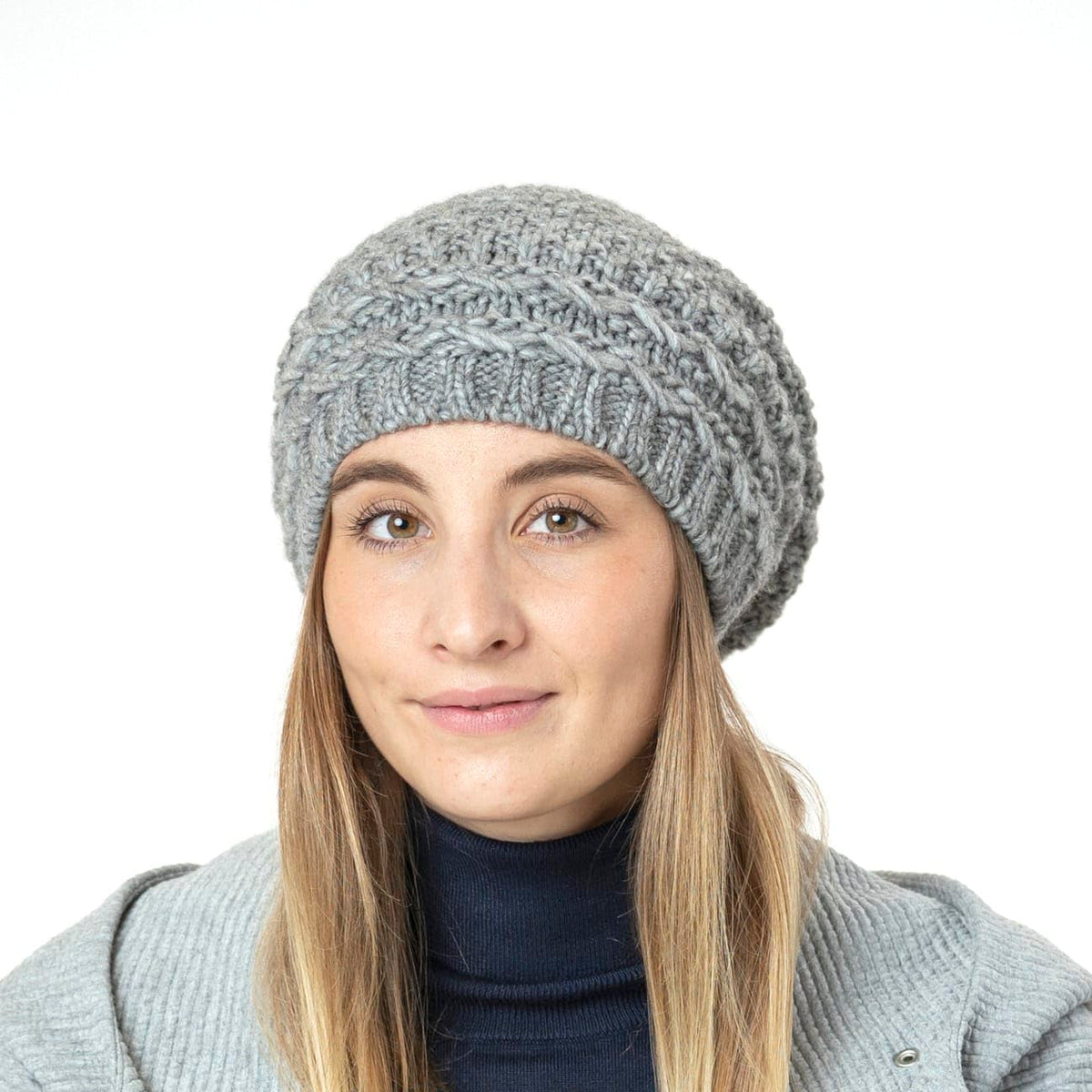 Oversize Knit Hat P243469