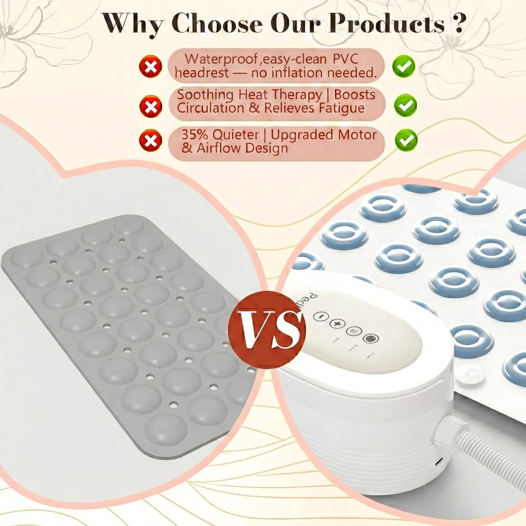 Heated Bubble Bath Mat with Remote Control U766
