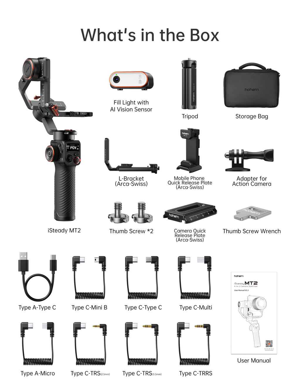 3-Axis Camera Gimbal Stabilizer L157701