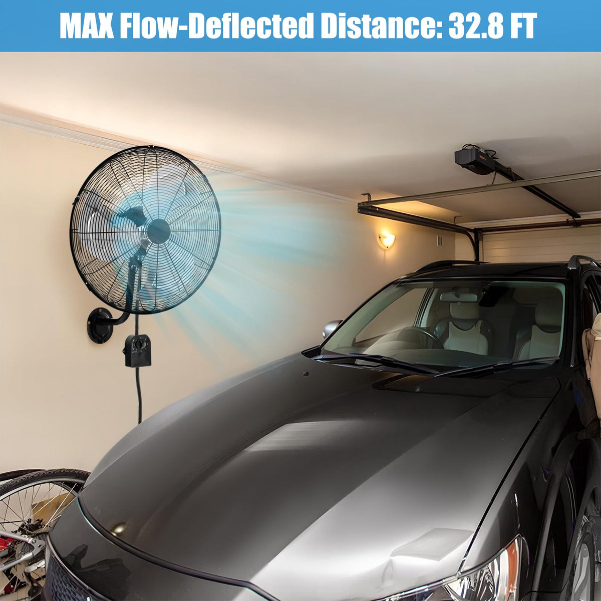 20 Inch Oscillating Wall Fan Y66815