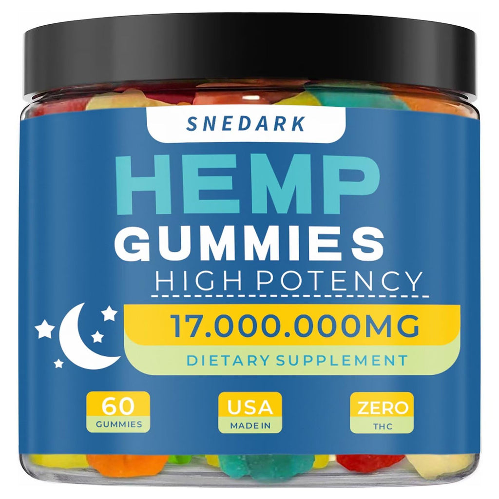 Hemp Gummies Extra Strength Natural Hemp Oil Extract H361